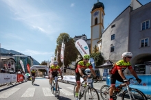 BILD zu OTS - Radsport vor der Kulisse der Festung Kufstein, wo von 27.-30. September die Weltelite startet.