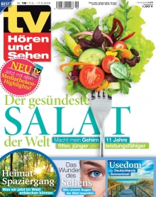 Foto:  obs/Bauer Media Group, tv Hören und Sehen
tvh_Cover_#19 Weiterer Text über ots und www.presseportal.de/nr/5332 / Die Verwendung dieses Bildes ist für redaktionelle Zwecke honorarfrei. Veröffentlichung bitte unter Quellenangabe: "obs/Bauer Media Group, tv Hören und Sehen"