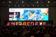 Foto:  obs/WeAreDevelopers GmbH/Stefan Wieland
Die Opening-Keynote vom ehemaligen Schachweltmeister und KI-Experten Garry Kasparov auf dem WeAreDevelopers World Congress 2019 im CityCube Berlin. Weiterer Text über ots und www.presseportal.de/nr/128913 / Die Verwendung dieses Bildes ist für redaktionelle Zwecke honorarfrei. Veröffentlichung bitte unter Quellenangabe: "obs/WeAreDevelopers GmbH/Stefan Wieland"