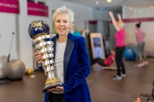 Foto:  obs/Mrs.Sporty GmbH
Mrs.Sporty Franchisepartnerin Isabella Kling gewinnt den internationalen Branchen-Award "Best Franchisee of the World