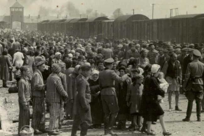 Foto:  obs/ZDFinfo/ZDF/Yad Vashem
"Ein Tag in Auschwitz": Kinder und Frauen galten als "nicht einsatzfähig