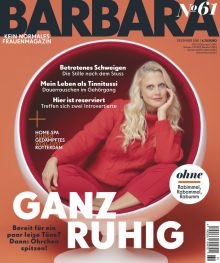 Cover BARBARA Nr. 61 / Clueso: "Tatsächlich haben meine Lehrer dafür gesorgt, dass ich in die Kinderpsychiatrie in Erfurt eingewiesen wurde