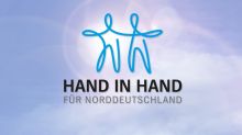 Logo NDR Benefizaktion "Hand in Hand für Norddeutschland"
Copyright: NDR / Weiterer Text über ots und www.presseportal.de/nr/6561 / Die Verwendung dieses Bildes ist für redaktionelle Zwecke unter Beachtung ggf. genannter Nutzungsbedingungen honorarfrei. Veröffentlichung bitte mit Bildrechte-Hinweis.