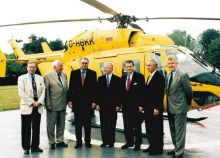 Der Bremer Senat entschied sich nach einer öffentlichen Ausschreibung 1997 für den ADAC und so konnte die gemeinnützige ADAC Luftrettung die Luftrettungsstation am Bremer Zentralkrankenhaus "Links der Weser