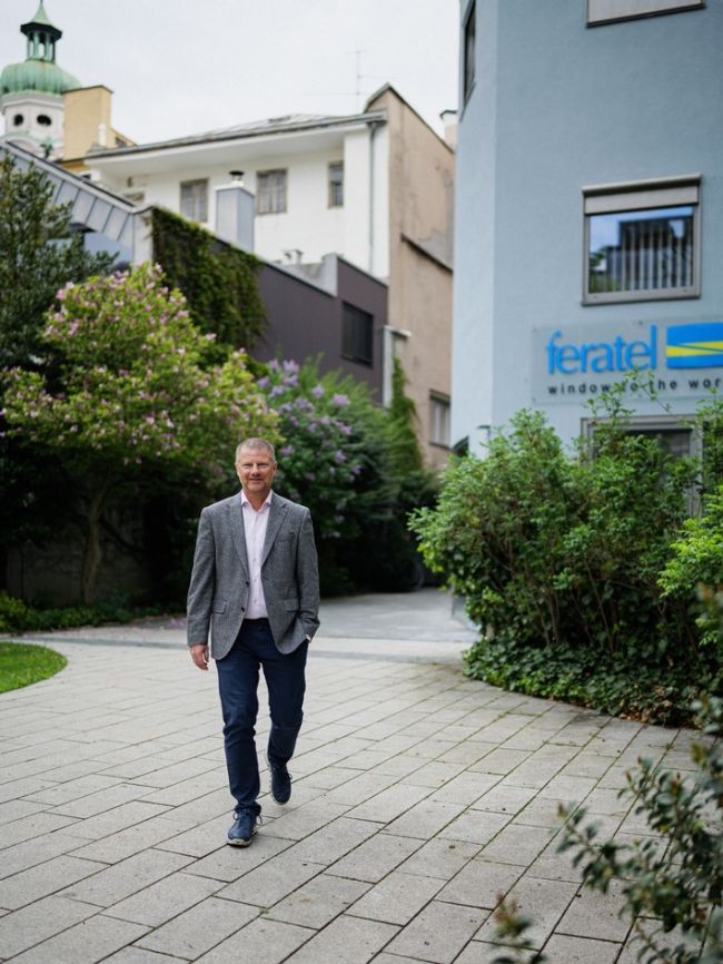BILD zu OTS - feratel CEO Markus Schröcksnadel immer einen Schritt voraus.