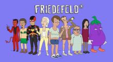 SÜDWESTRUNDFUNK
Die erste deutsche Animated Sitcom, "Friedefeld", ist ab Freitag, 22. März 2024, in der ARD Mediathek abrufbar - Die zehnteilige Serie erzählt von den "halben Drillingen